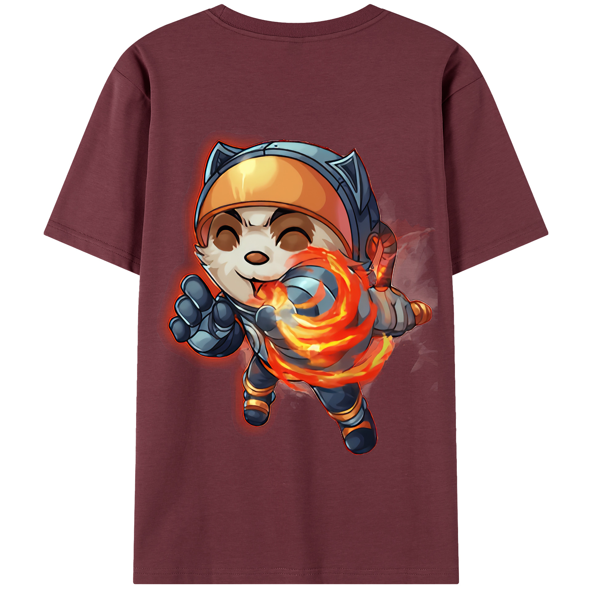 リーグ・オブ・レジェンド League of Legends LOL 綿100％半袖Tシャツ（背面プリント）